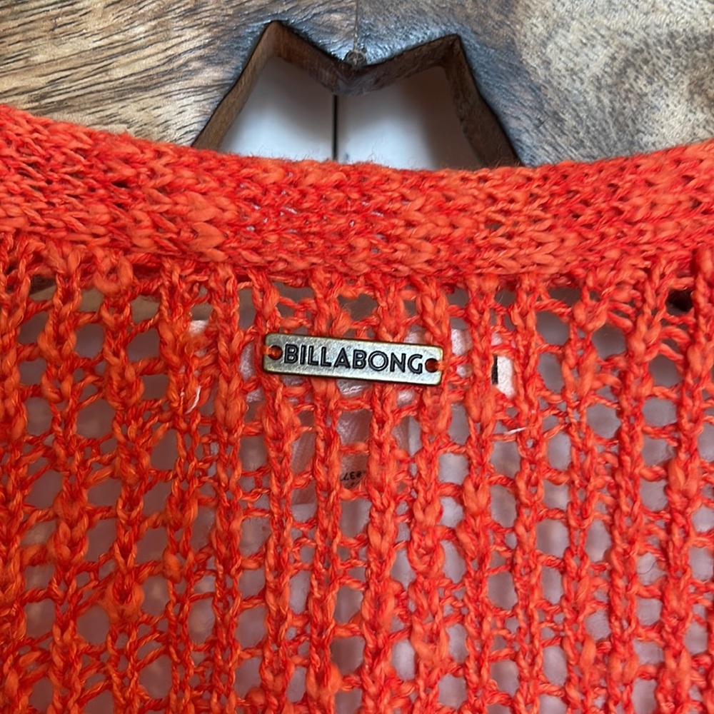Billabong Rust Color Sweater - Size Small - image 5